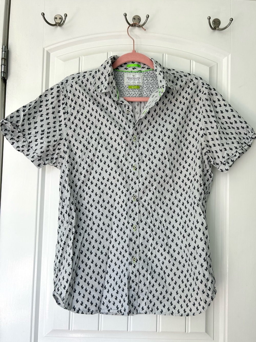 Cactus button-up